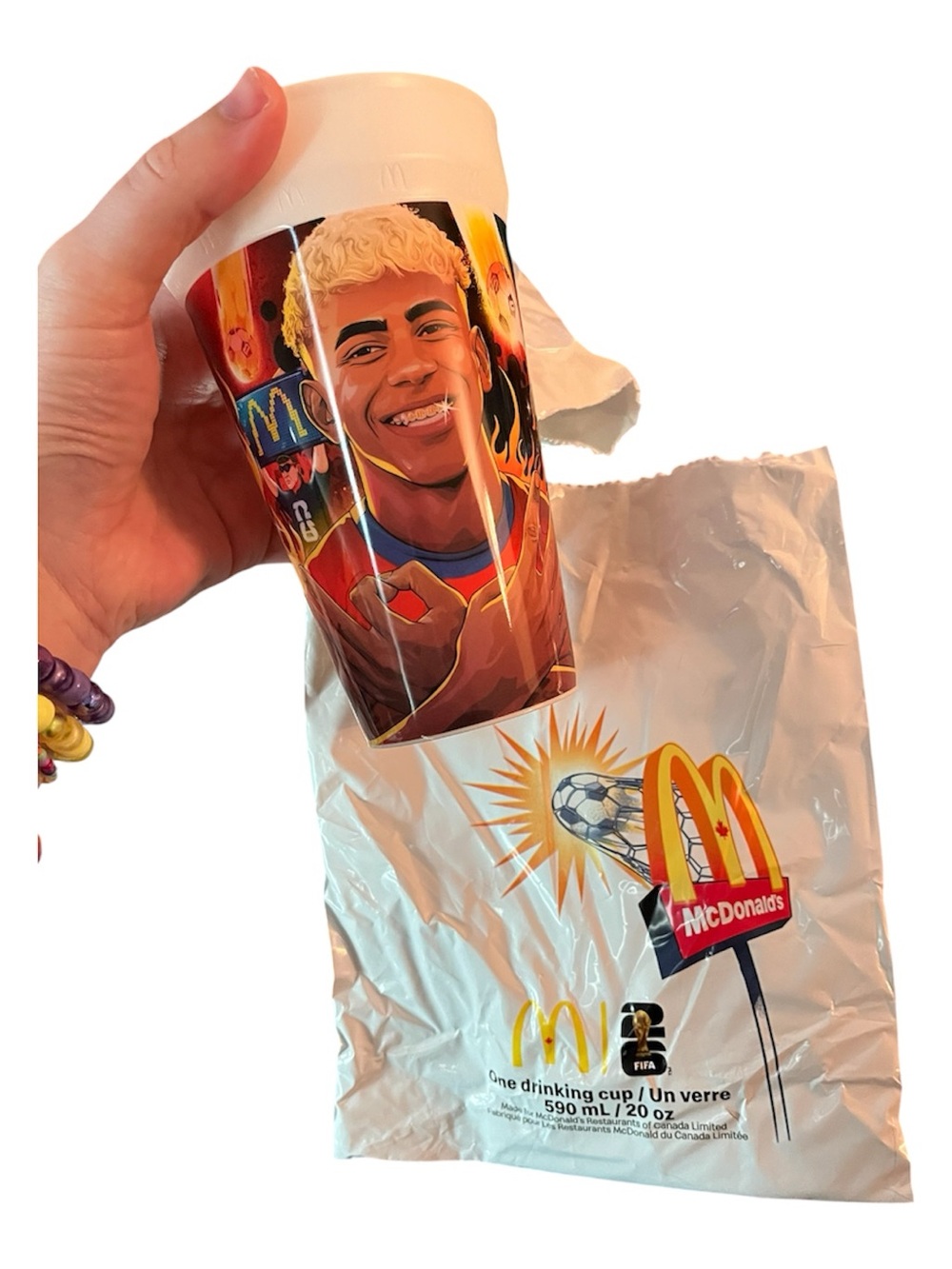 McDonald's FIFA 20 oz Drinking Cup